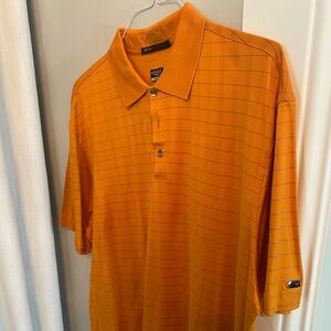 Classic Orange Polo Shirt for Men